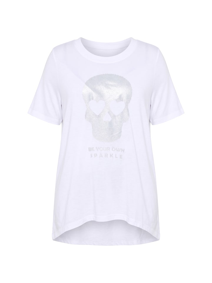 Shirt in schneeweiß