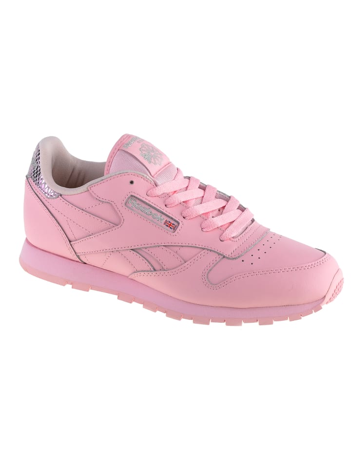 Reebok Classic Leather Metallic in Rosa