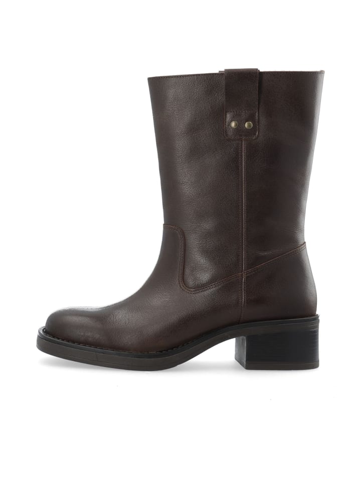 Lederstiefel in Brown