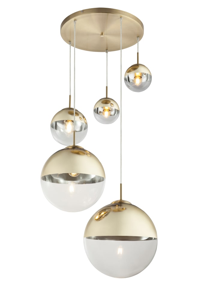 Hängeleuchte "VARUS" in silver
