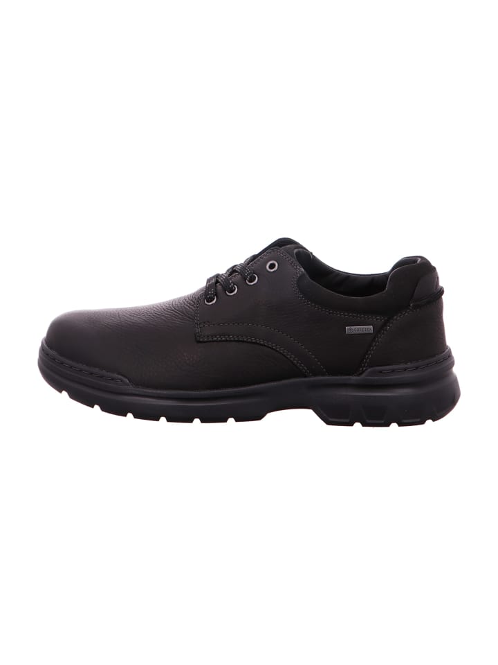 Komfort Schnürschuhe in Schwarz