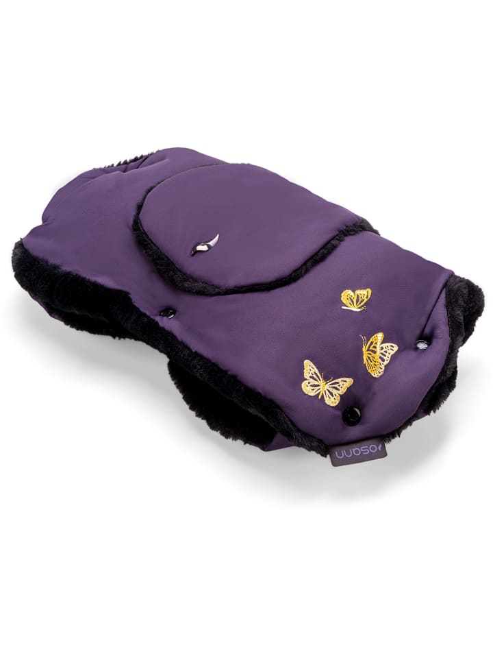 Handmuff für Kinderwagen & Buggy inkl. Handytasche, Handwärmer - Blackberry
