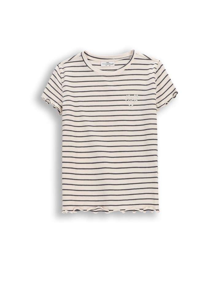 T-Shirt mit kurzen Ärmeln in schwarzgrau