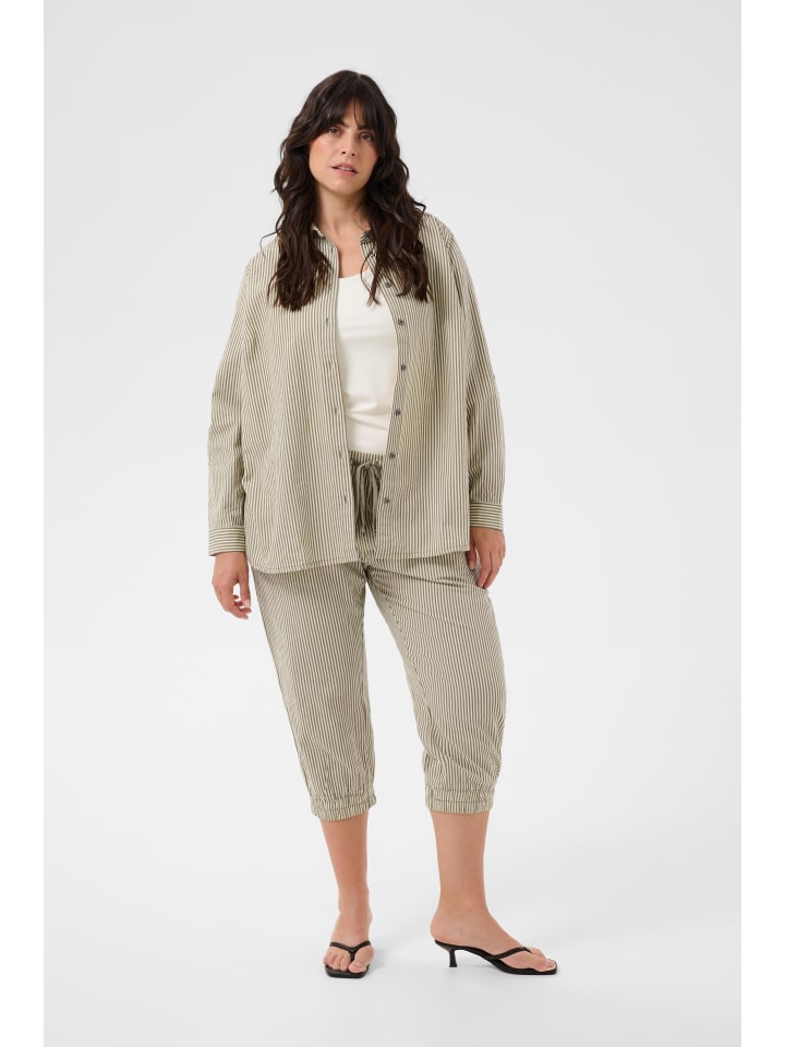 Hose KCnana Regular fit in Brindle / Turtledove Stripe