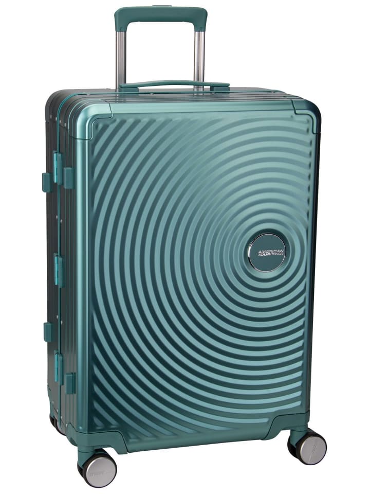 Trolley Soundbox Alu Spinner 68 in Dusty Turquoise