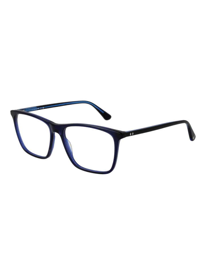 Herren Optische Fassungen Rechteck Blau