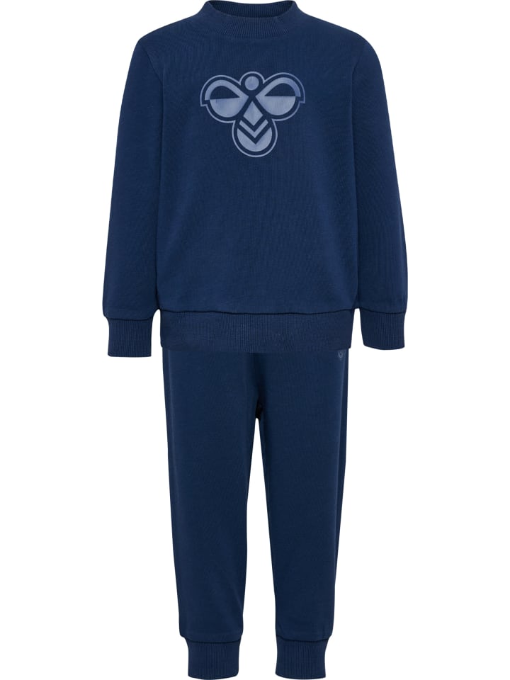 Verstellbare Taille Sweat Anzug Hmlmini Kinder in DRESS BLUES
