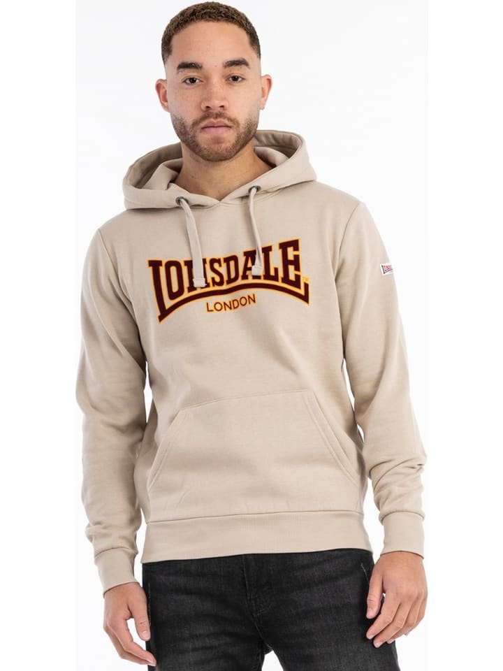 Hoodie "Hooded Classic Ll002" in Beige