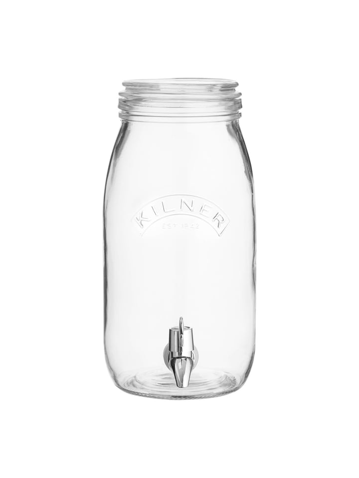 KILNER | Getränkespender, EINMACHGLAS, klar, 3 L