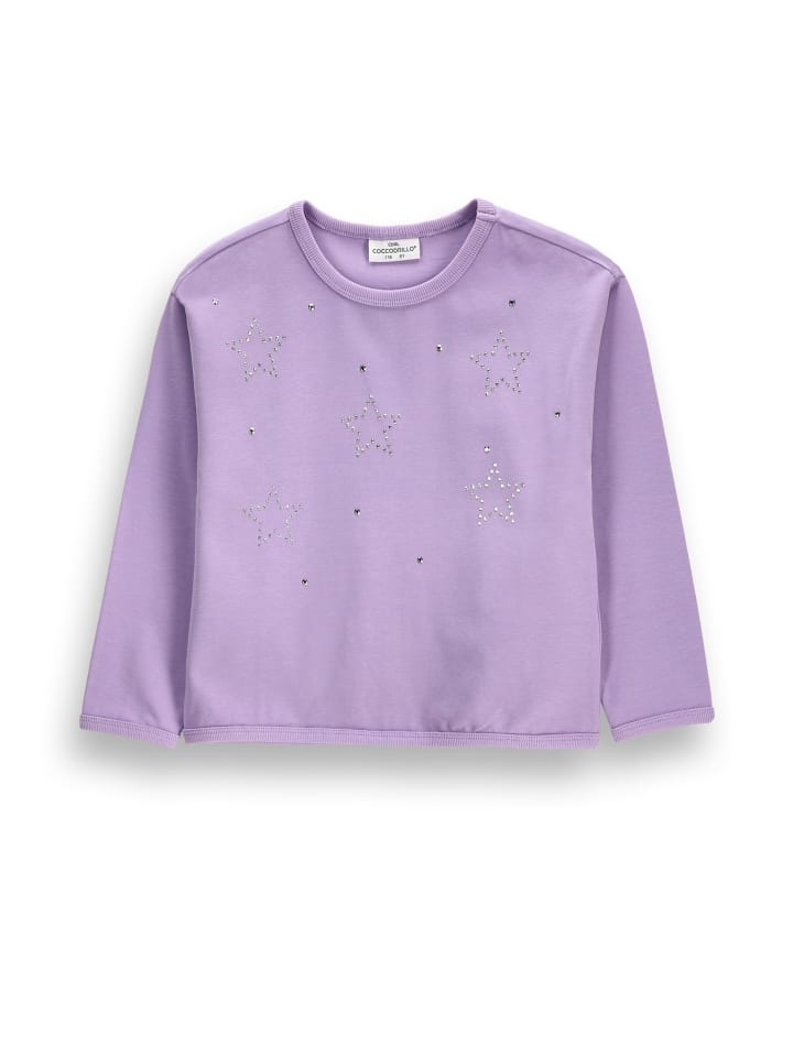 Langarmshirt in violett