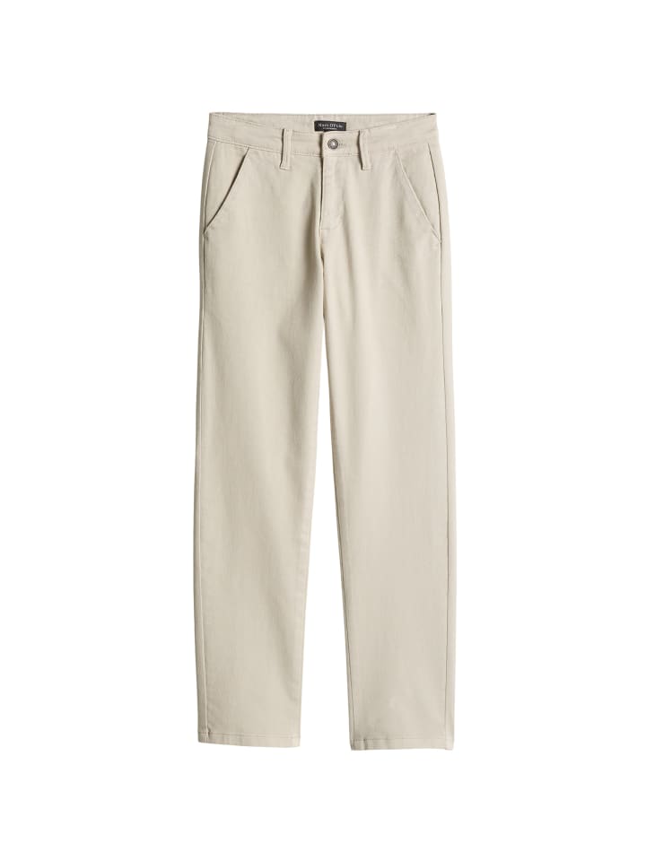 TEENS-BOYS Chino in Gray Silk