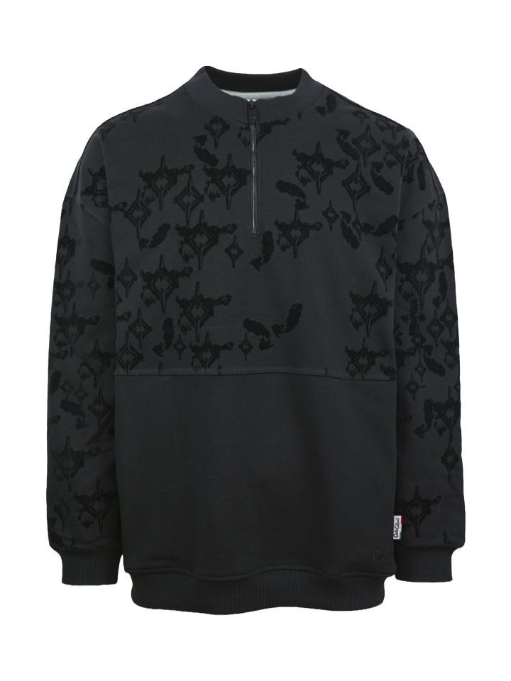 Sweatshirt Fistill in Schwarz
