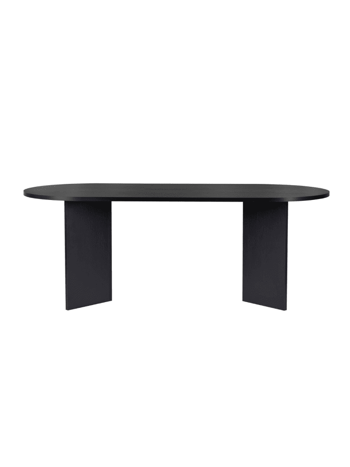 Esstisch CHARLIE in Schwarzes - (W)200 x (H)75 x (L)90 cm