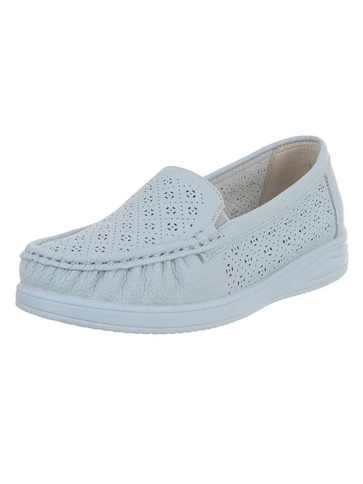 Halbschuh in Hellblau