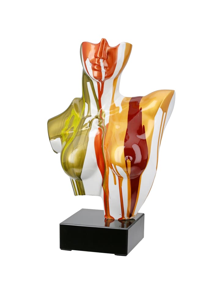 Skulptur Bella mehrfarbig - (H) 39 cm