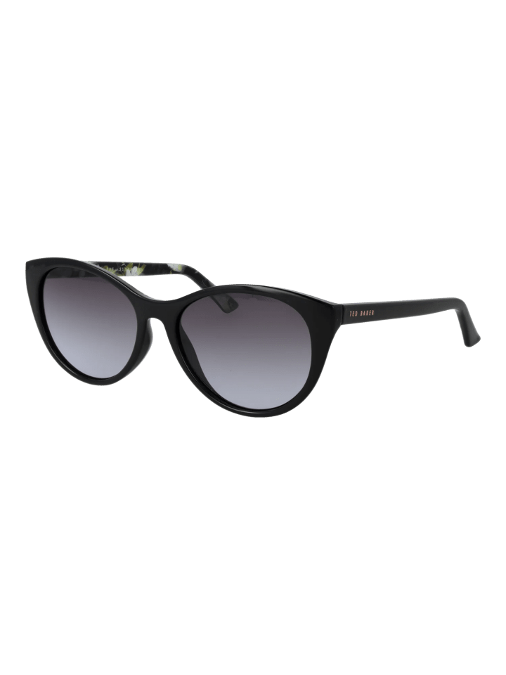 Damen Sonnenbrillen Katzenauge Schwarz