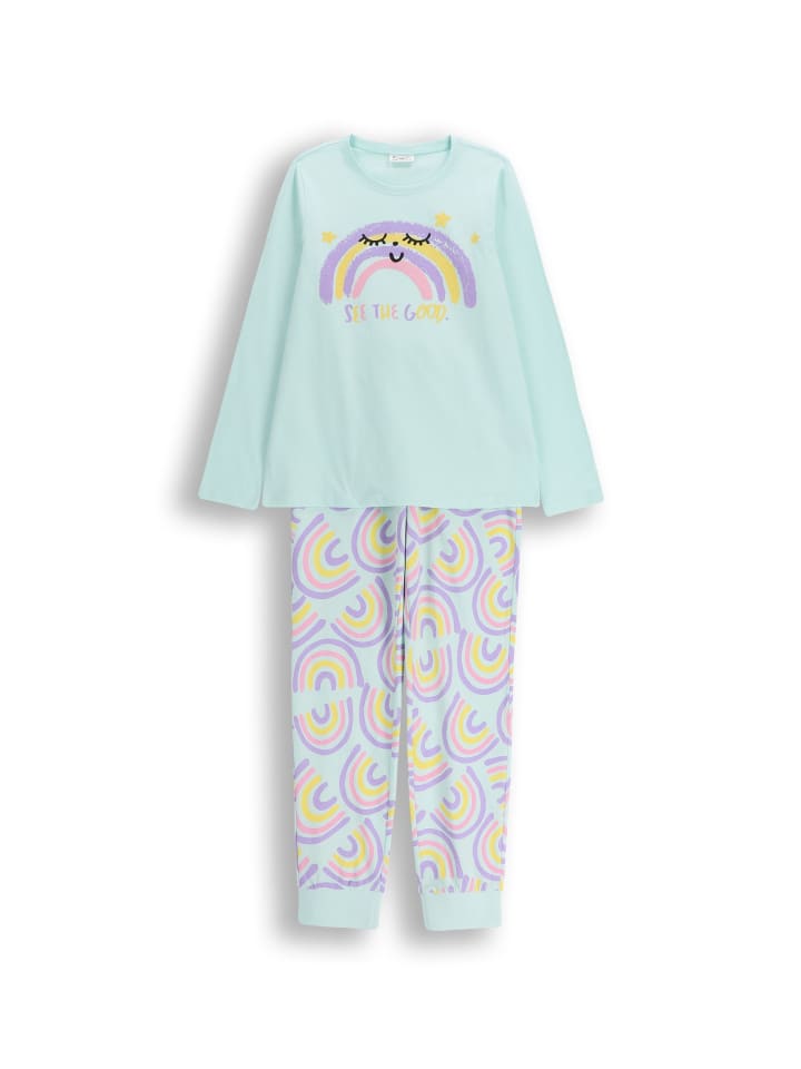 Mädchenpyjama in bunt