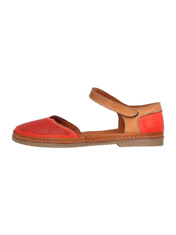 Sandaletten in Rot
