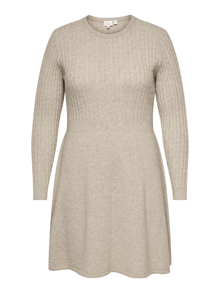 Strickkleid in Weathered Teak