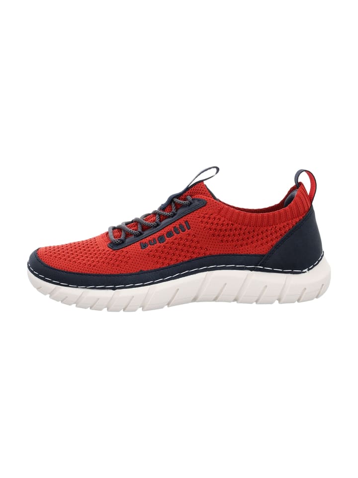 Sportliche Schnürschuhe in Rot