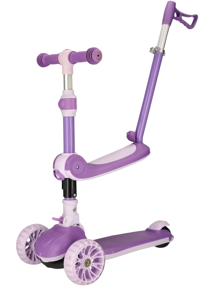 4-in-1 Dreirad-Scooter Fanau in 4017 Various Purple