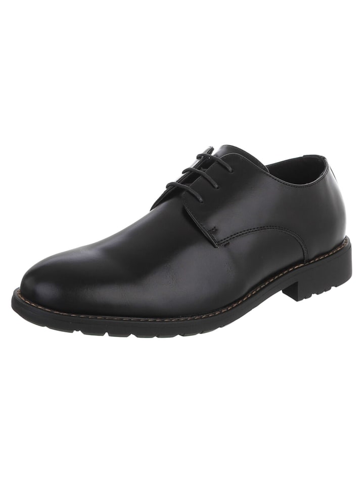 Halbschuh in Schwarz