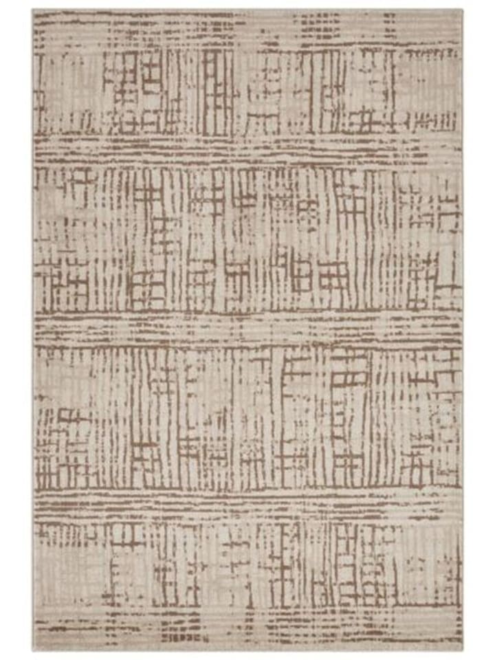 Terrain Designer Knüpfteppich Sole Creme Braun Creme