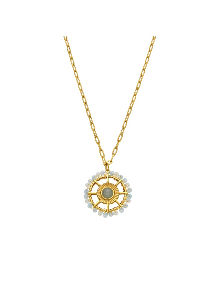 Halskette Yakde mit 18 Karat Goldfinish – YAKDE