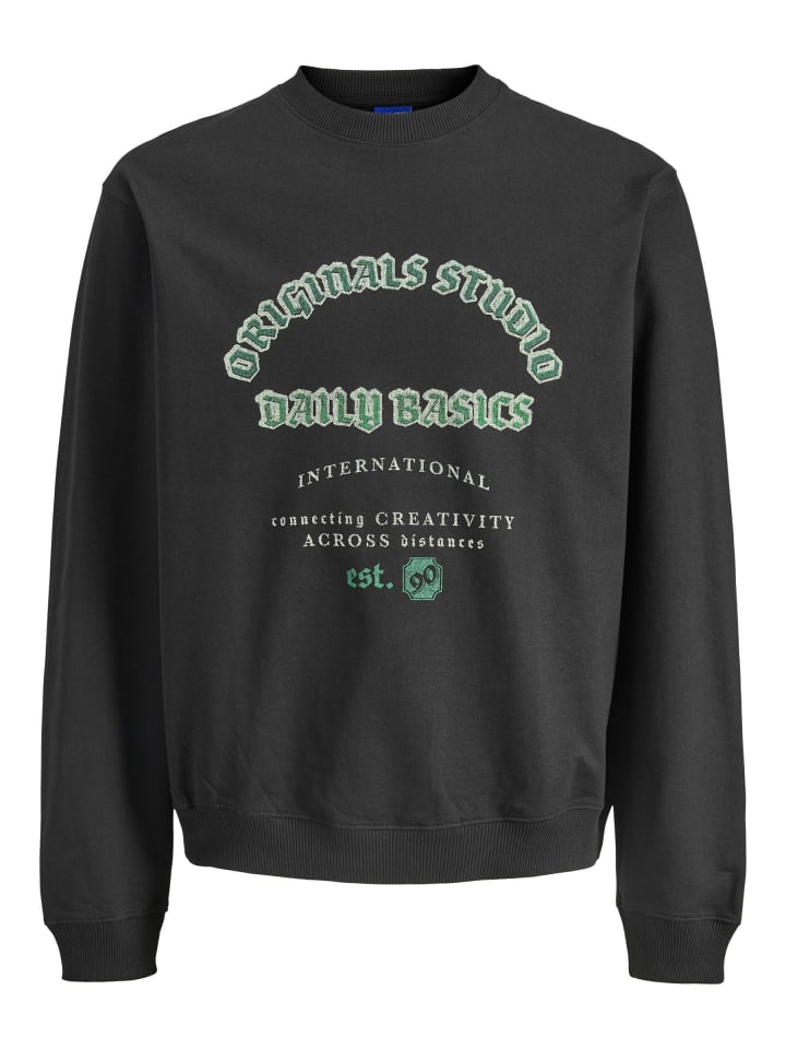 Sweatshirt in Black