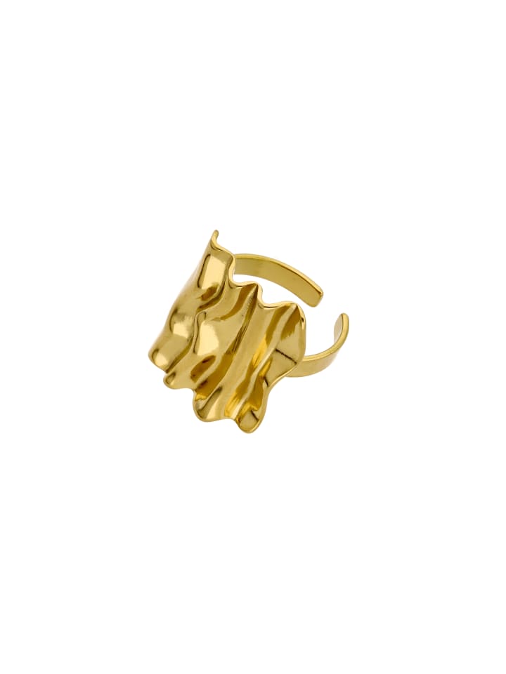 Women Adjustable Ring in Gold