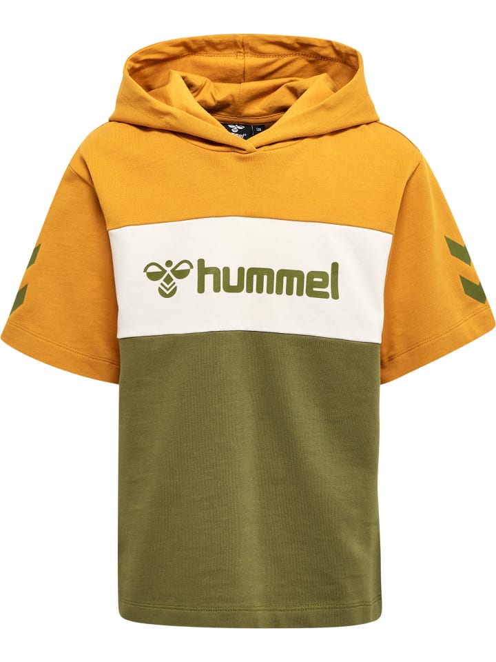 Kapuzenpullover Hmlcloud Jungen in OLIVE BRANCH