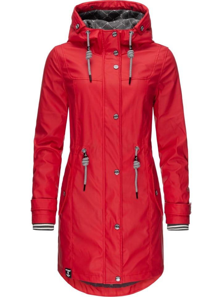 Regenjacke L60041 in Rot21