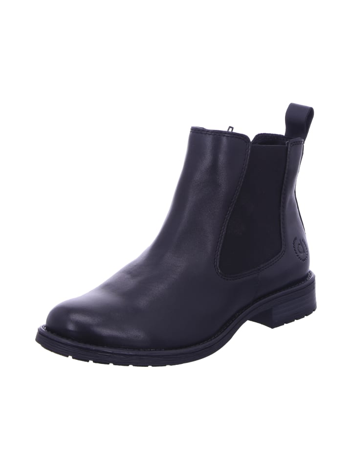 Stiefelette in schwarz