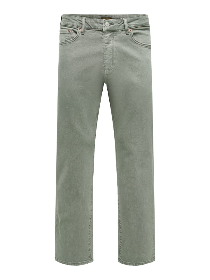 Straight-Fit jeans in Castor Gray