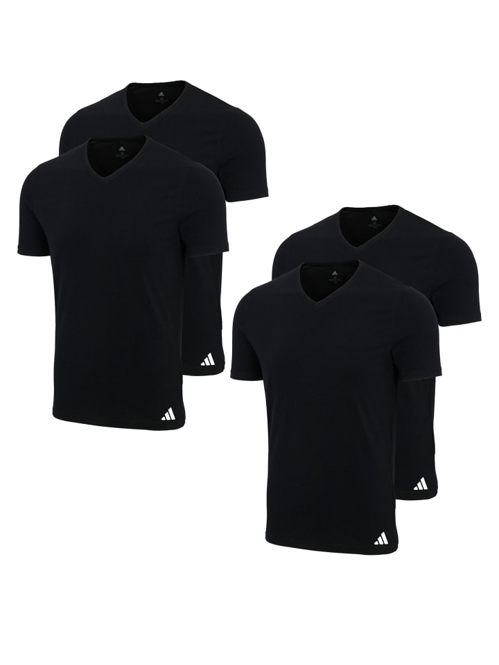 T-Shirt Active Flex Cotton in Black