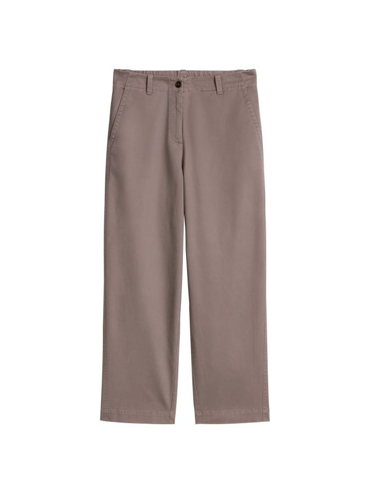 Barrel Pants fitted in Chalky Brown