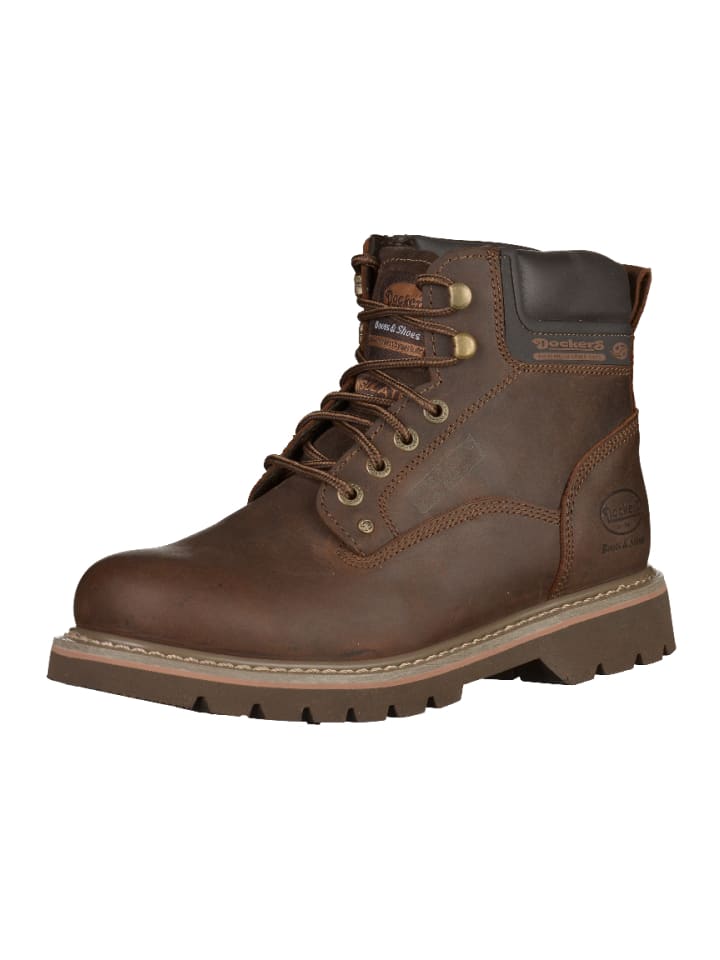 Stiefelette Braun