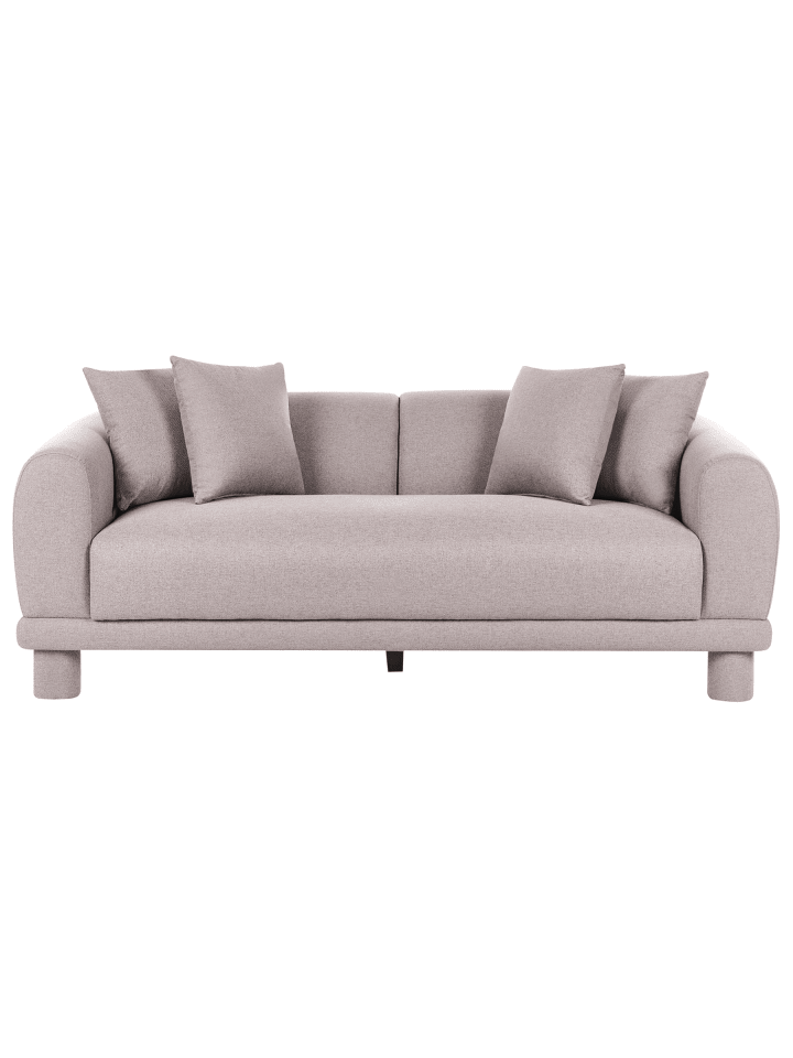 5-tlg 3-Sitzer Sofa PORI in Beige