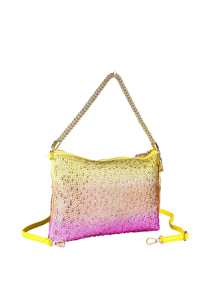 Abendtasche " Bling " in pink