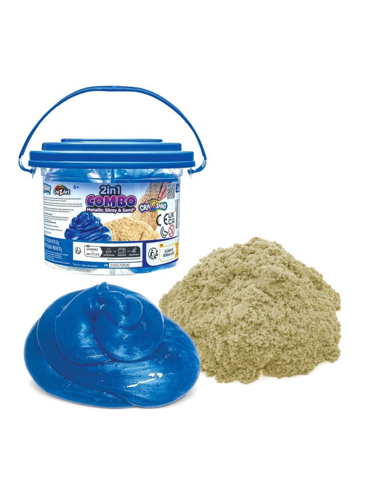 2-in-1 Slimy Sand Kombi-Eimer