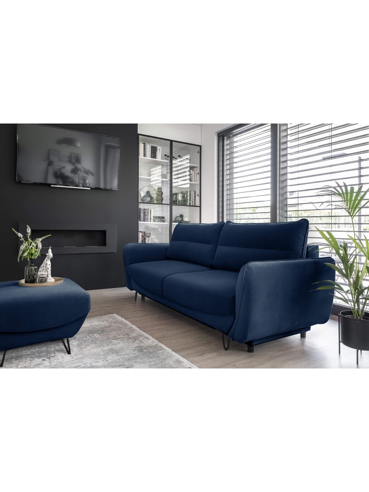 Sonic in Dunkelblau - (L) 236 x (B) 236 x (H) 90 cm