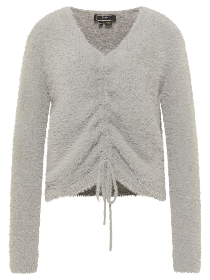 Damen Strickpullover in Grau