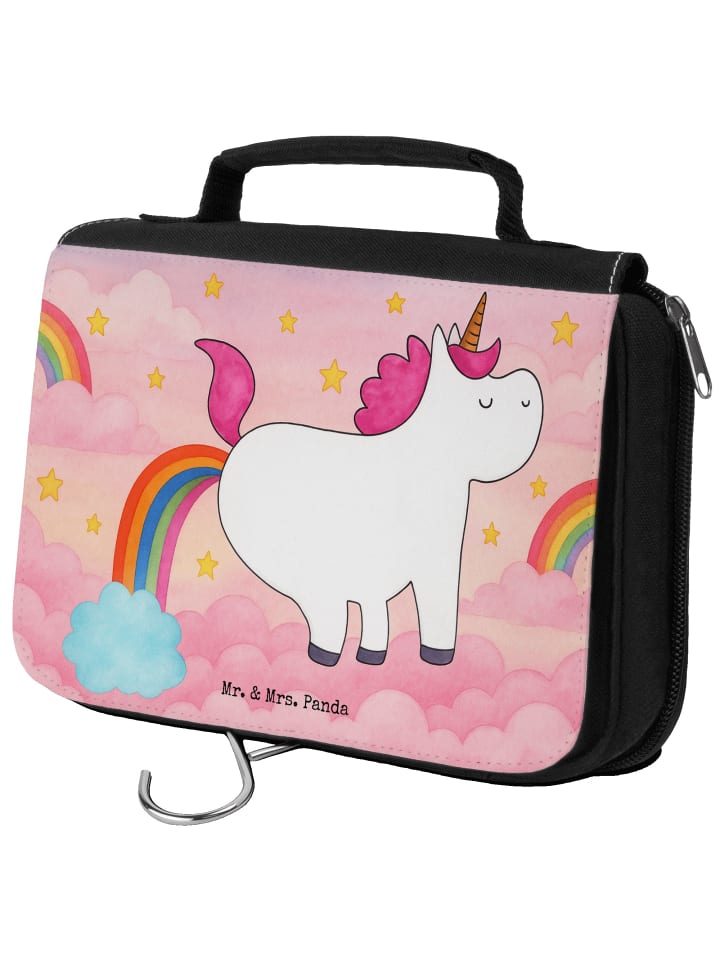 Kosmetiktäschchen Einhorn Pupsen Design ohne Sp... in Weiß