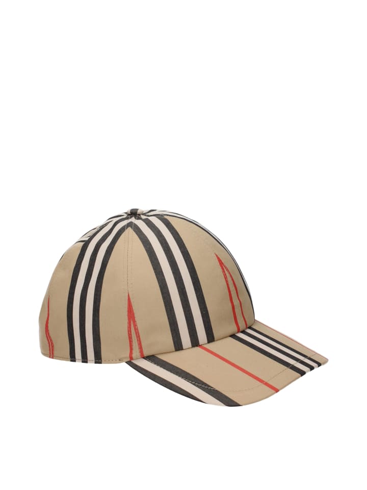 Beige Baumwolle Cap (Baseball Hut)