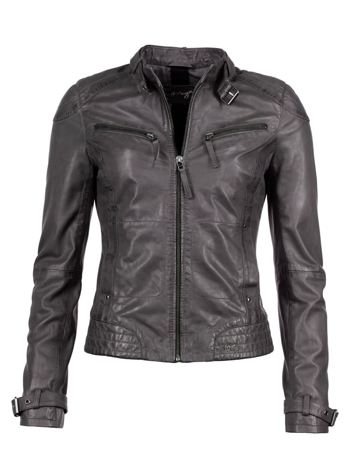 Lederjacke 31Ryana in grau