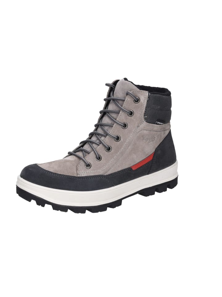 Schnürschuh in grau