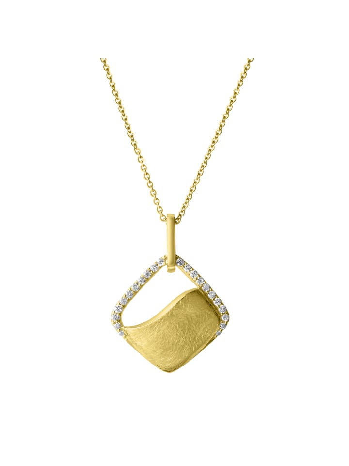 585/- Gold in gelb
