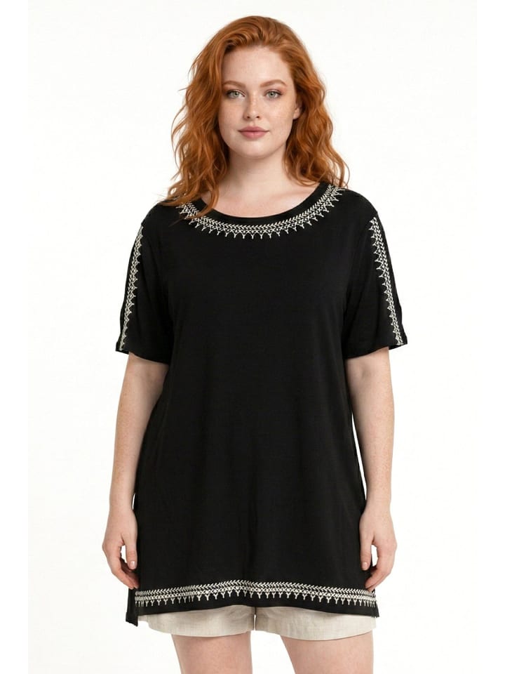 Blouse in Schwarz