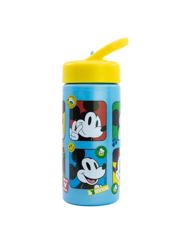 Trinkflasche Mickey Mouse 410 ml in Blau