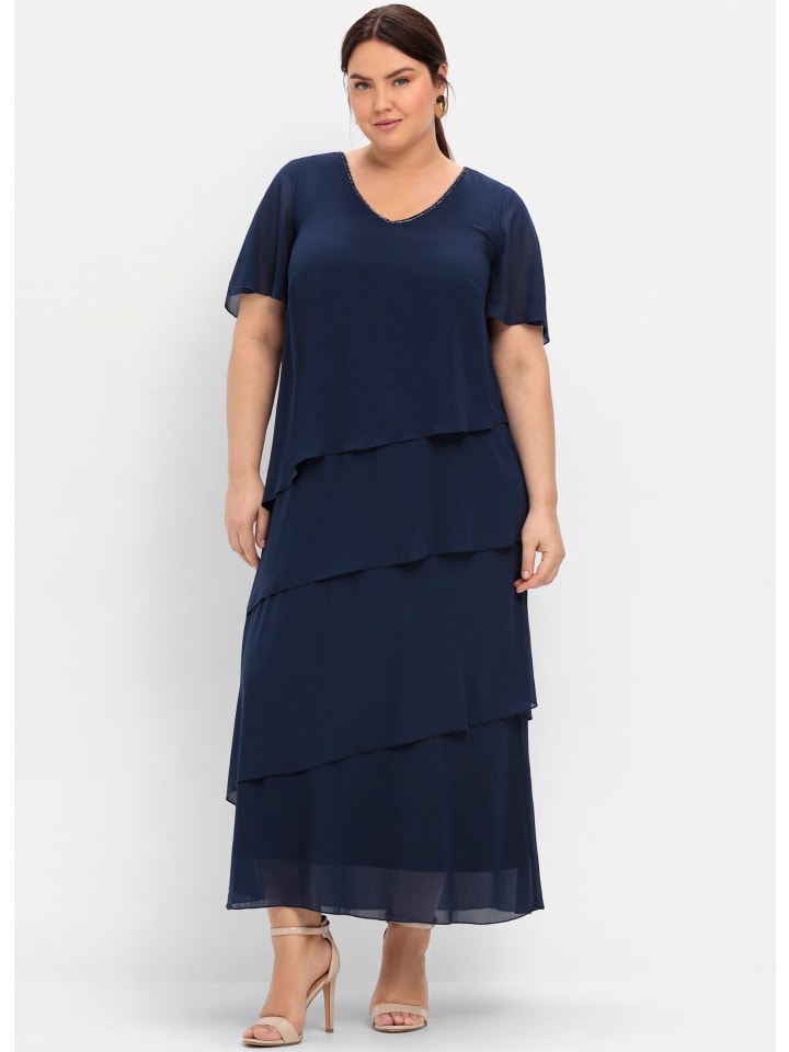 Abendkleid in marine